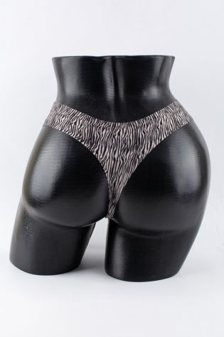 Бесшовные стринги с принтом  - фото 3