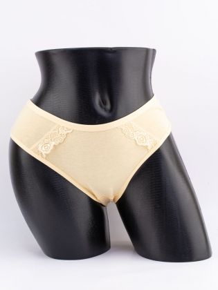 Слипы с кружевом по бокам - фото 1