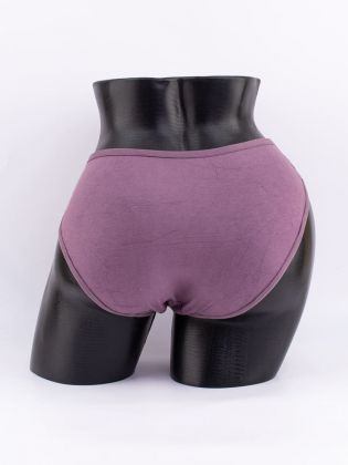 Слипы в горошек с кружевом - фото 3