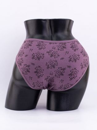 Слипы в горошек с цветочным принтом - фото 3