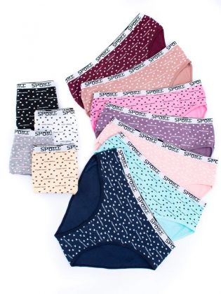 Слипы "maiden heart" с сердечками и эластичным поясом - фото 2