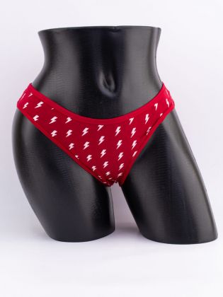 Слипы с принтом "молния" - фото 1