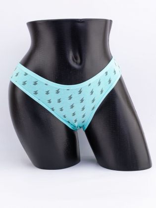 Слипы с принтом "молния" - фото 1