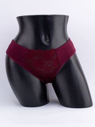 Слипы с кружевом спереди - фото 1