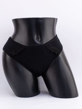 Слипы с кружевом по бокам - фото 1